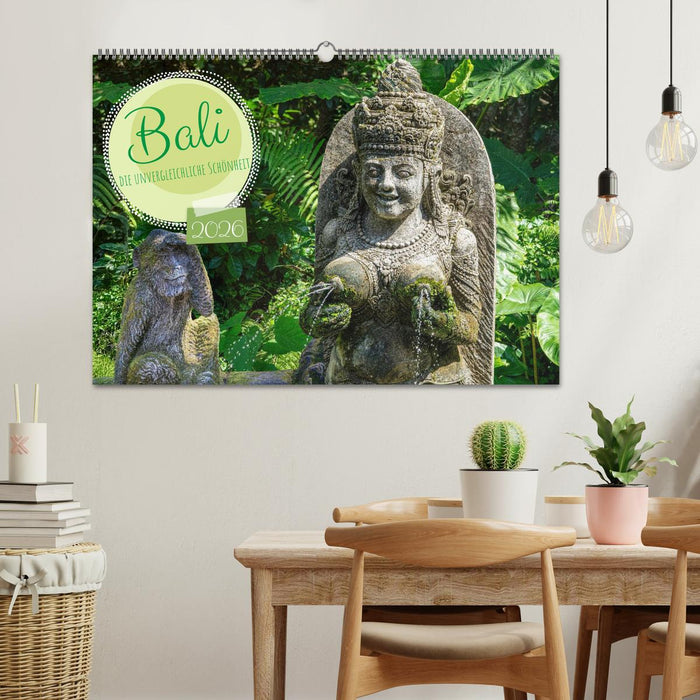 Bali, die unvergleichliche Schönheit (CALVENDO Wandkalender 2026)