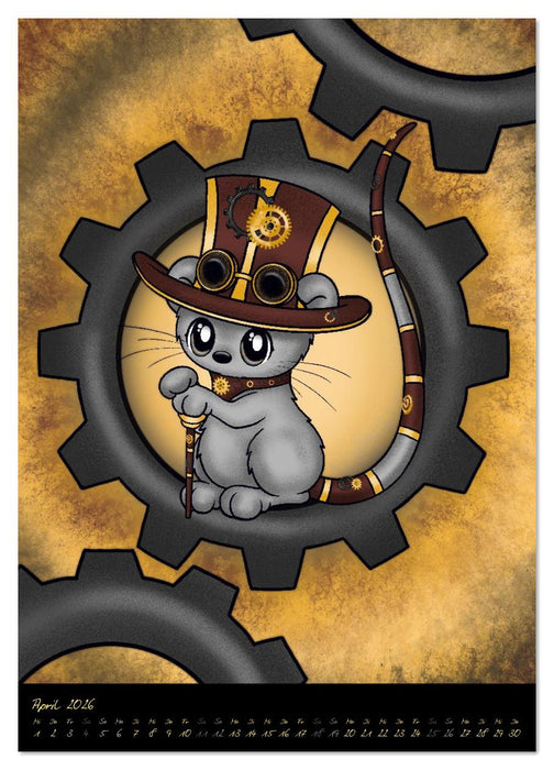 Gothic Fantasy Tiere (CALVENDO Wandkalender 2026)