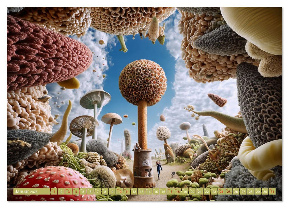 Fantastische Naturvisionen. Wo Gedanken zu Landschaften werden (CALVENDO Wandkalender 2026)