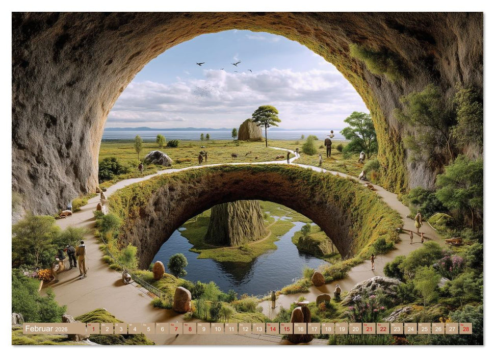Fantastische Naturvisionen. Wo Gedanken zu Landschaften werden (CALVENDO Wandkalender 2026)
