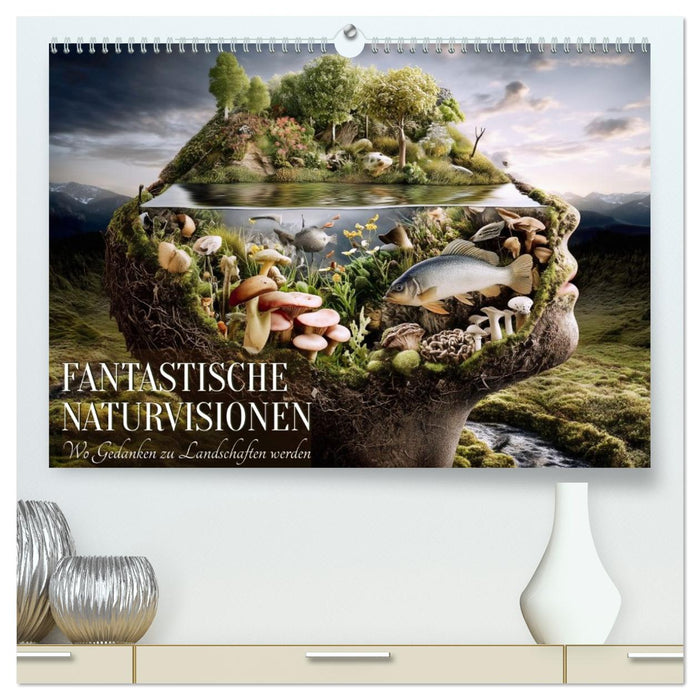 Fantastische Naturvisionen. Wo Gedanken zu Landschaften werden (CALVENDO Premium Wandkalender 2026)