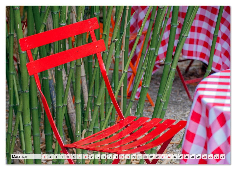 DIE FARBE ROT (CALVENDO Wandkalender 2026)