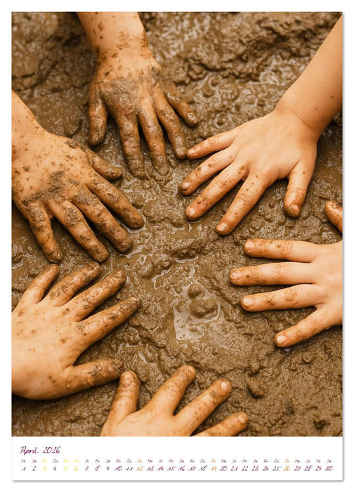 Schutzbedürftig ...sind alle Kinder (CALVENDO Premium Wandkalender 2026)