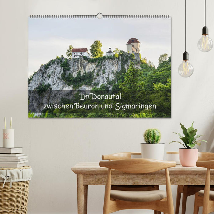 Im Donautal zwischen Beuron und Sigmaringen (CALVENDO Wandkalender 2026)