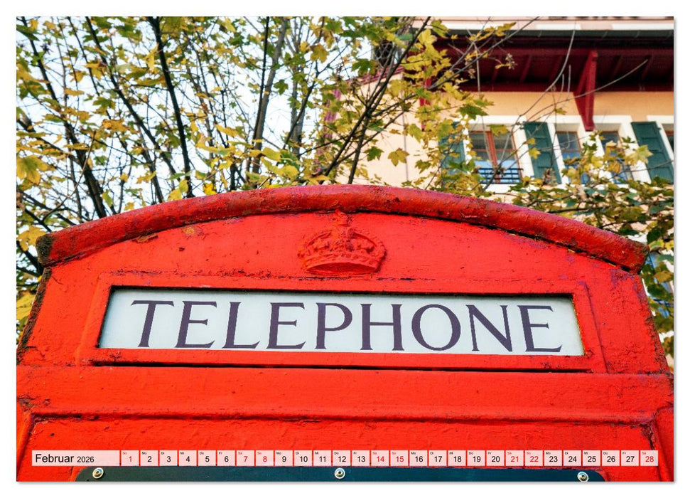 DIE FARBE ROT (CALVENDO Premium Wandkalender 2026)