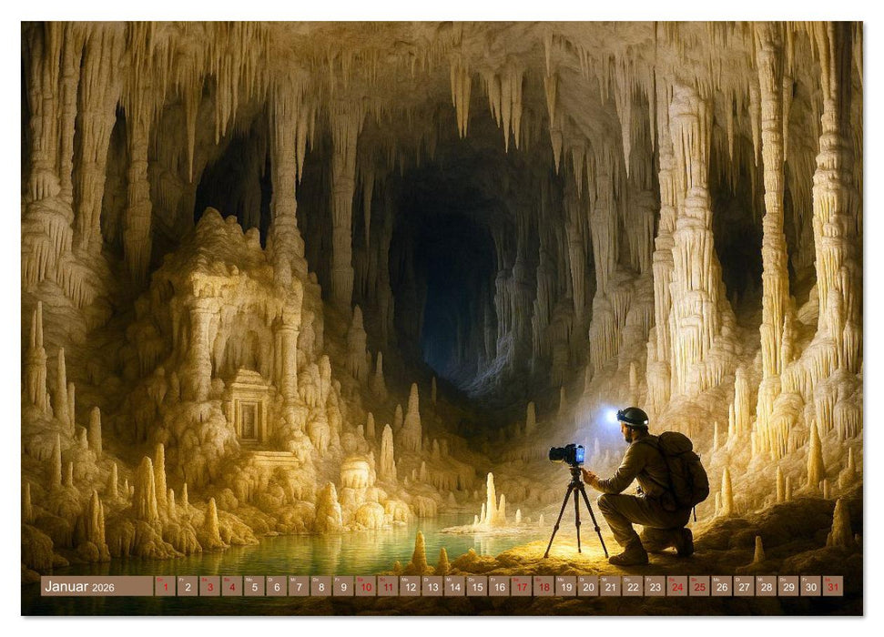 Kathedralen aus Ehrfurcht und Stille (CALVENDO Wandkalender 2026)