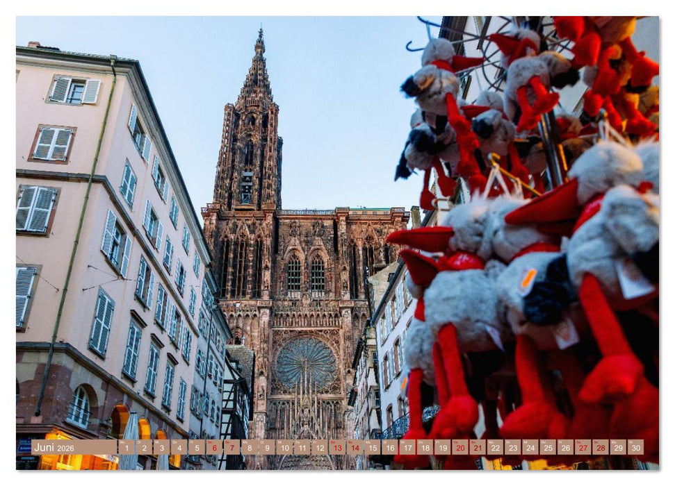Strasbourg. Europa trifft Elsass: Architektur und Atmosphäre (CALVENDO Premium Wandkalender 2026)