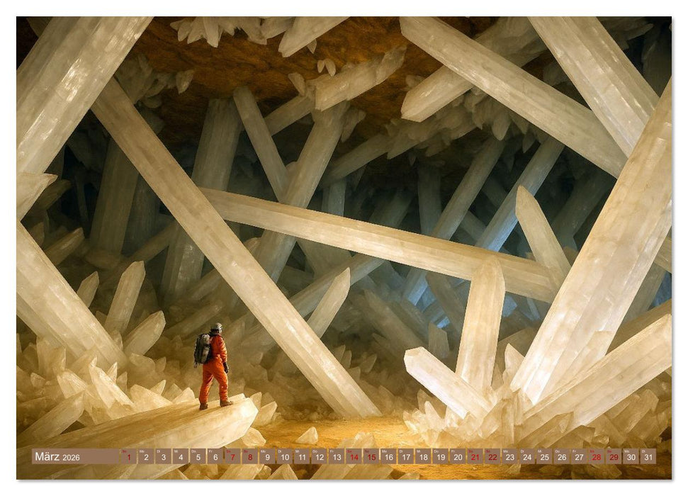 Kathedralen aus Ehrfurcht und Stille (CALVENDO Premium Wandkalender 2026)