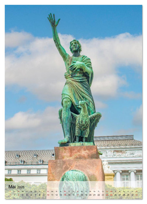 Koblenz - Wo die Mosel den Rhein küsst (CALVENDO Wandkalender 2026)