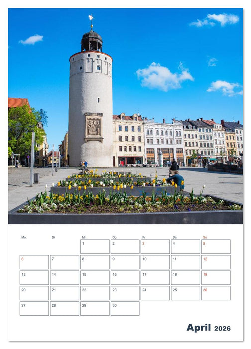 Zeit fuer Goerlitz-Planer – Fuer Herz und Heimatgefuehl (CALVENDO Wandkalender 2026)