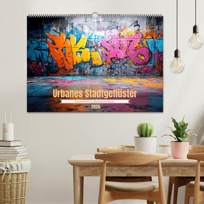 Urbanes Stadtgeflüster (CALVENDO Wandkalender 2026)