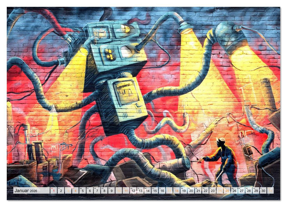 Urbanes Stadtgeflüster (CALVENDO Wandkalender 2026)