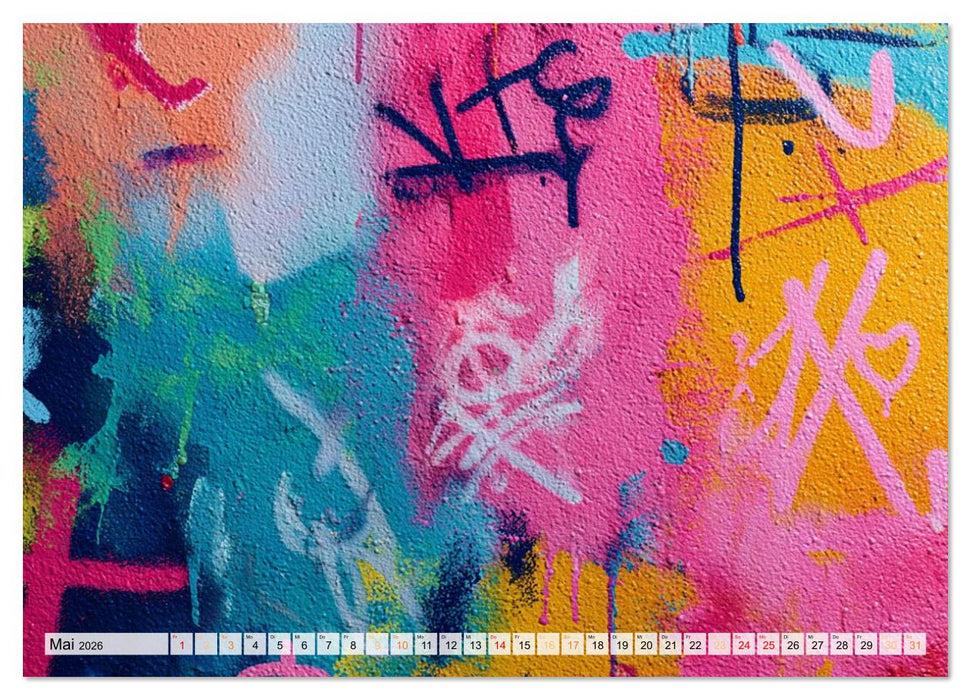 Urbanes Stadtgeflüster (CALVENDO Wandkalender 2026)