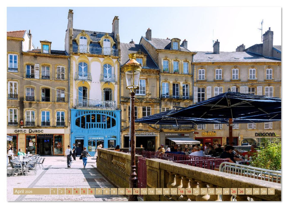 Städtejuwelen Nordfrankreichs. Architektur, Kunst und Flair vom Elsass zur Normandie (CALVENDO Wandkalender 2026)