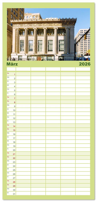 Delaware. Kleine Perle an der Ostküste der USA (CALVENDO Familienplaner 2026)