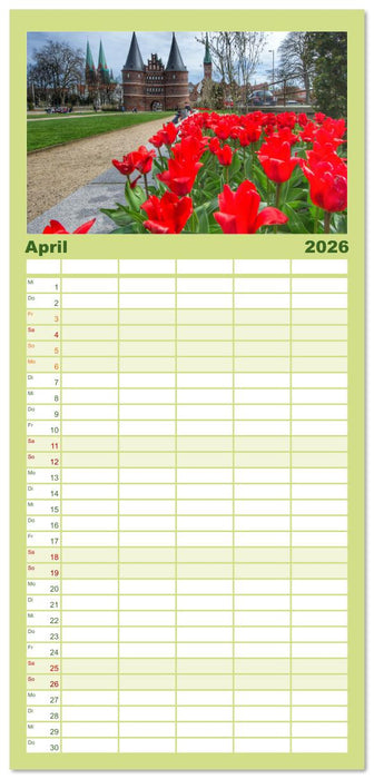 Schleswig-Holstein Du bist so schön (CALVENDO Familienplaner 2026)