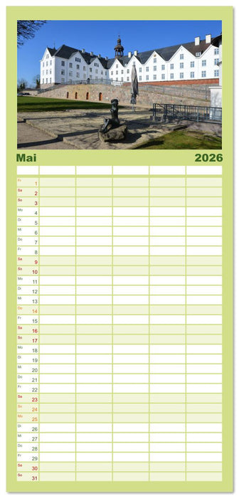 Schleswig-Holstein Du bist so schön (CALVENDO Familienplaner 2026)