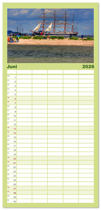 Schleswig-Holstein Du bist so schön (CALVENDO Familienplaner 2026)