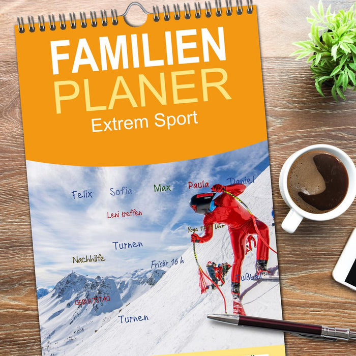 Extrem Sport (CALVENDO Familienplaner 2026)