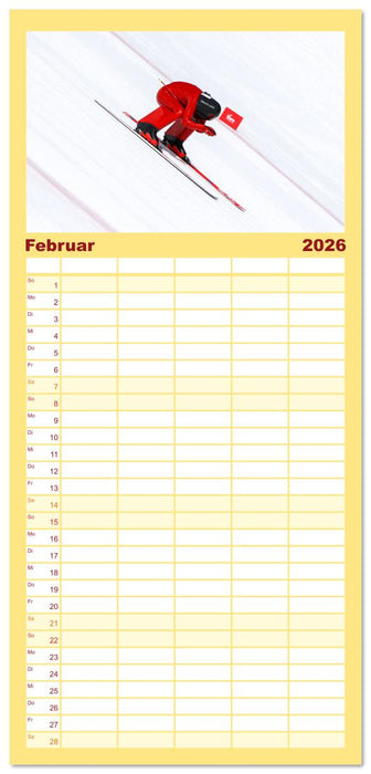 Extrem Sport (CALVENDO Familienplaner 2026)