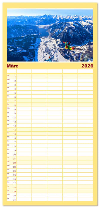 Extrem Sport (CALVENDO Familienplaner 2026)