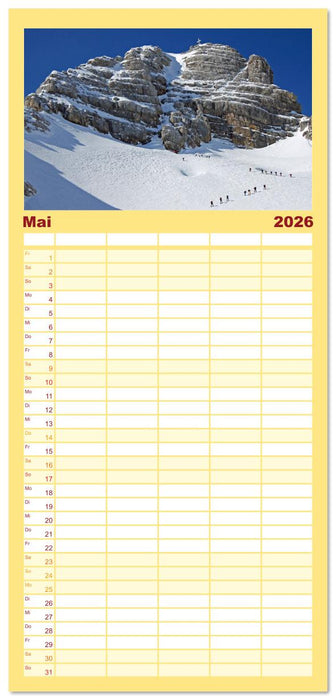 Extrem Sport (CALVENDO Familienplaner 2026)