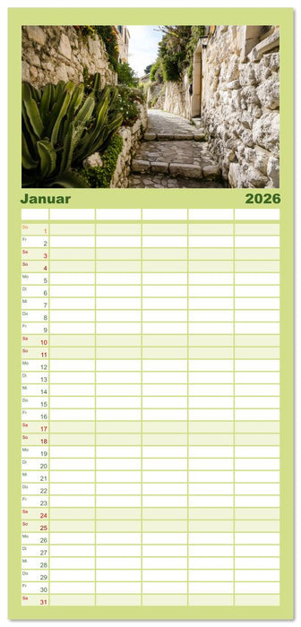 Die Magie Südfrankreichs (CALVENDO Familienplaner 2026)