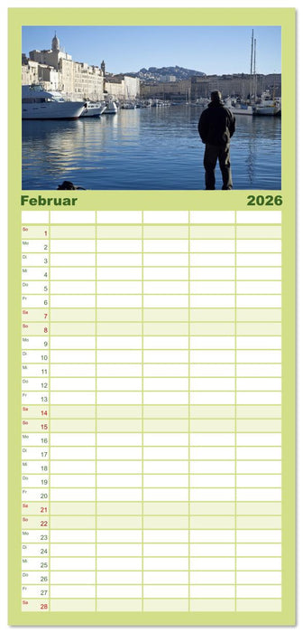 Die Magie Südfrankreichs (CALVENDO Familienplaner 2026)