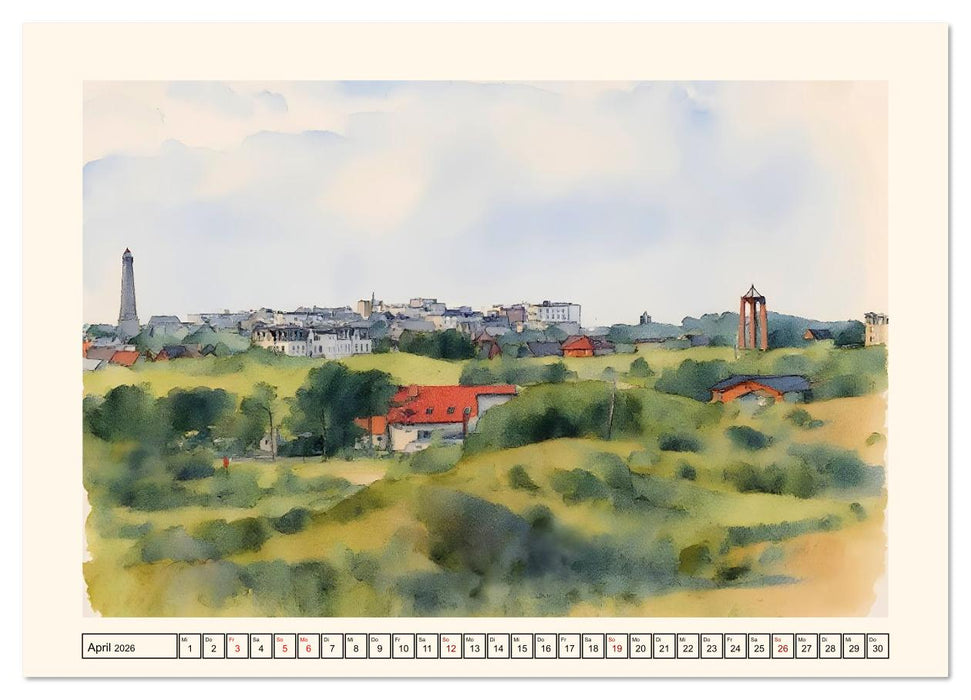 Reise durch Ostfriesland (CALVENDO Premium Wandkalender 2026)