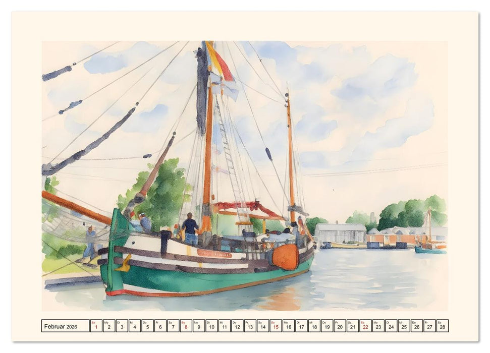 Unterwegs im Emsland (CALVENDO Premium Wandkalender 2026)