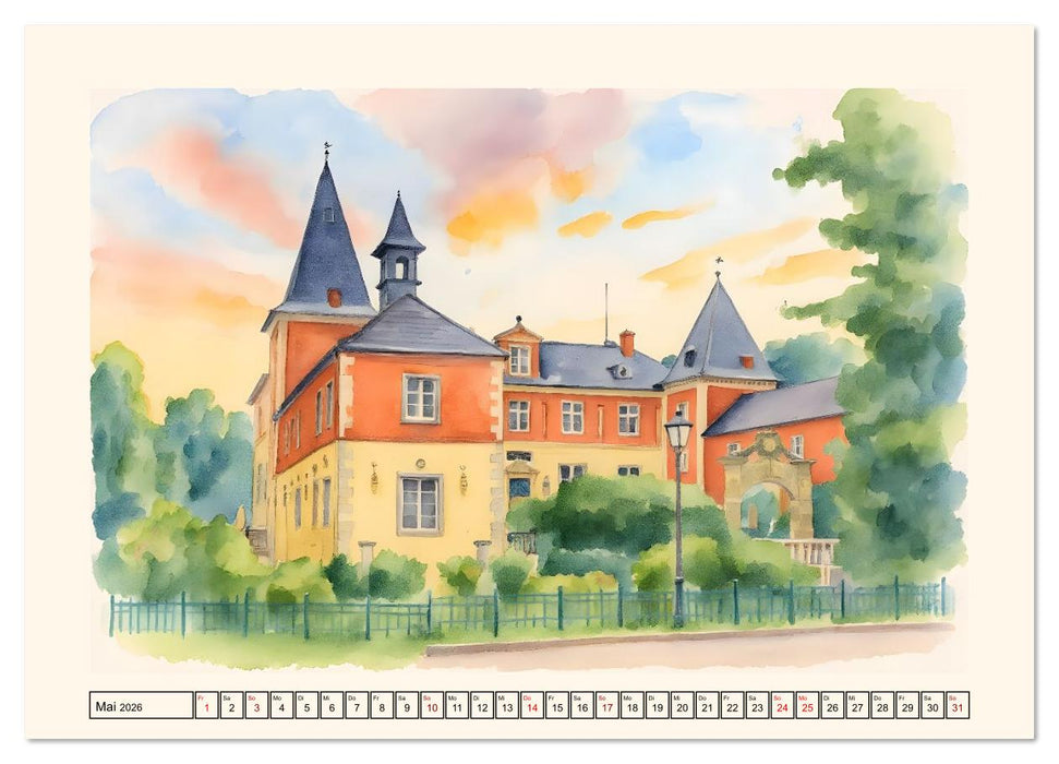 Unterwegs im Emsland (CALVENDO Premium Wandkalender 2026)