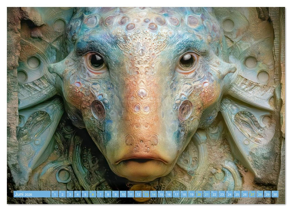 Science Fiction Expeditionen - Reisen ins Unbekannte (CALVENDO Wandkalender 2026)