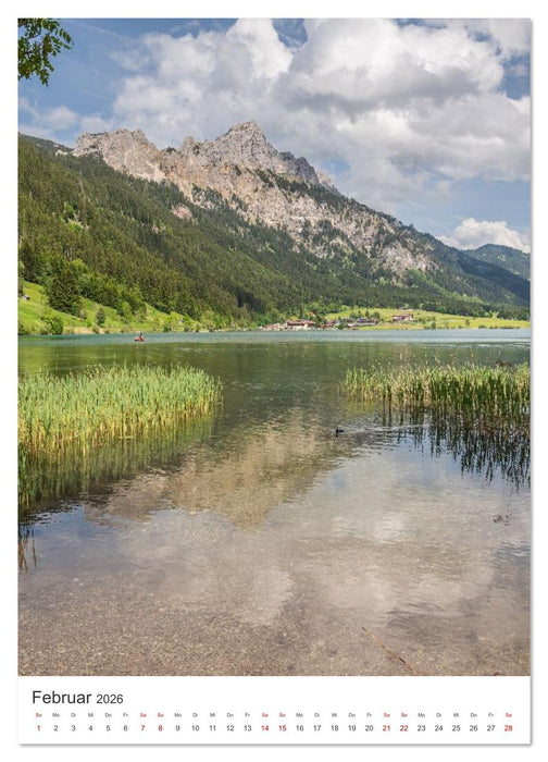 Bergsommer im Tannheimer Tal (CALVENDO Wandkalender 2026)