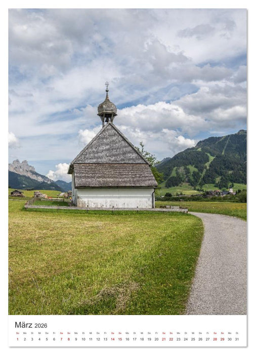 Bergsommer im Tannheimer Tal (CALVENDO Wandkalender 2026)