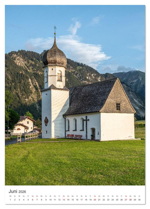 Bergsommer im Tannheimer Tal (CALVENDO Wandkalender 2026)