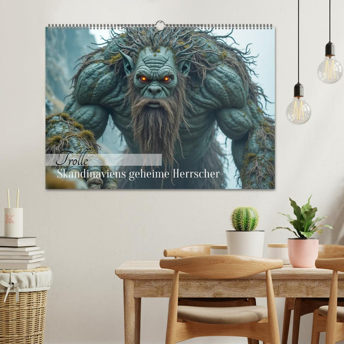 Trolle - Skandinaviens geheime Herrscher (CALVENDO Wandkalender 2026)