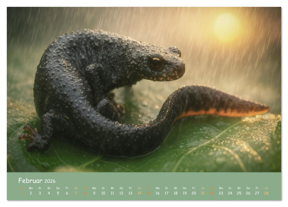In feuchter Mission - Mistwetter Geschichten (CALVENDO Wandkalender 2026)