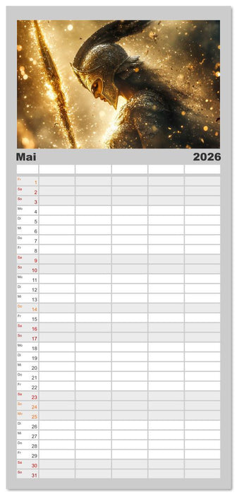 Götterfunken (CALVENDO Familienplaner 2026)