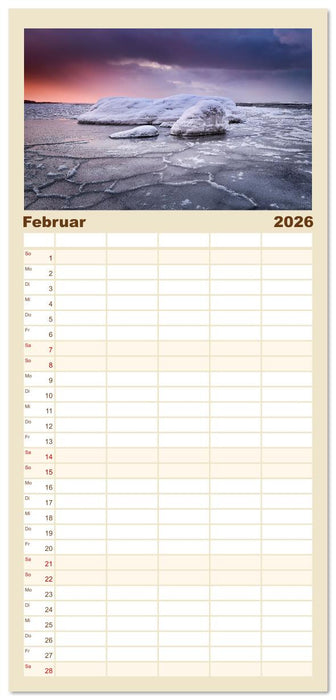 Vorpommern im Fokus (CALVENDO Familienplaner 2026)