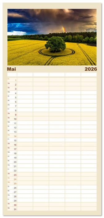 Vorpommern im Fokus (CALVENDO Familienplaner 2026)