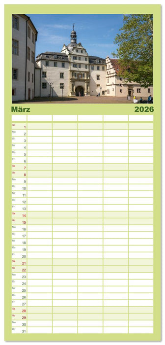 Deutschlands schönste Altstädte - Baden-Württemberg (CALVENDO Familienplaner 2026)