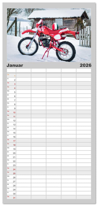 Bella Macchina (CALVENDO Familienplaner 2026)