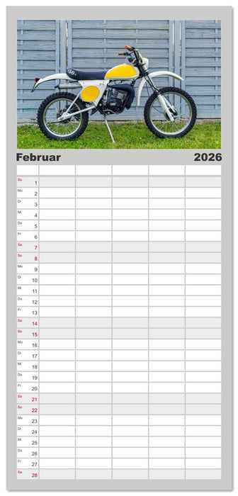 Bella Macchina (CALVENDO Familienplaner 2026)