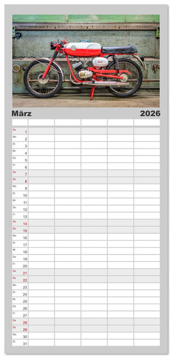 Bella Macchina (CALVENDO Familienplaner 2026)