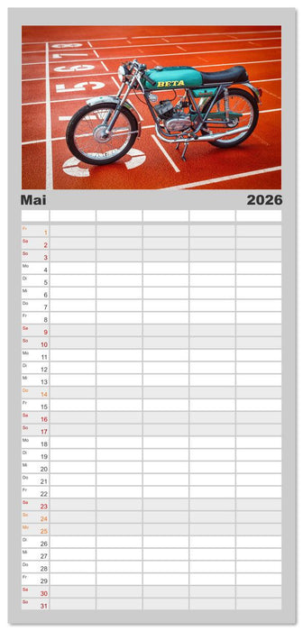 Bella Macchina (CALVENDO Familienplaner 2026)