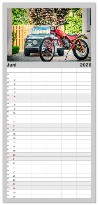 Bella Macchina (CALVENDO Familienplaner 2026)