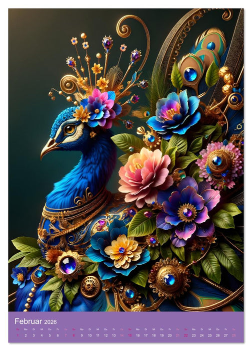 12 Flügel der Freude (CALVENDO Wandkalender 2026)