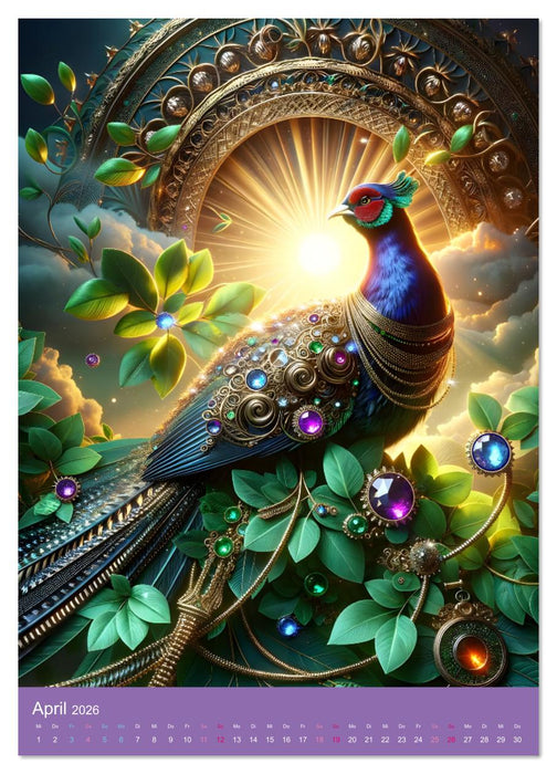 12 Flügel der Freude (CALVENDO Wandkalender 2026)