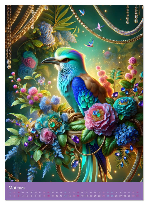 12 Flügel der Freude (CALVENDO Premium Wandkalender 2026)