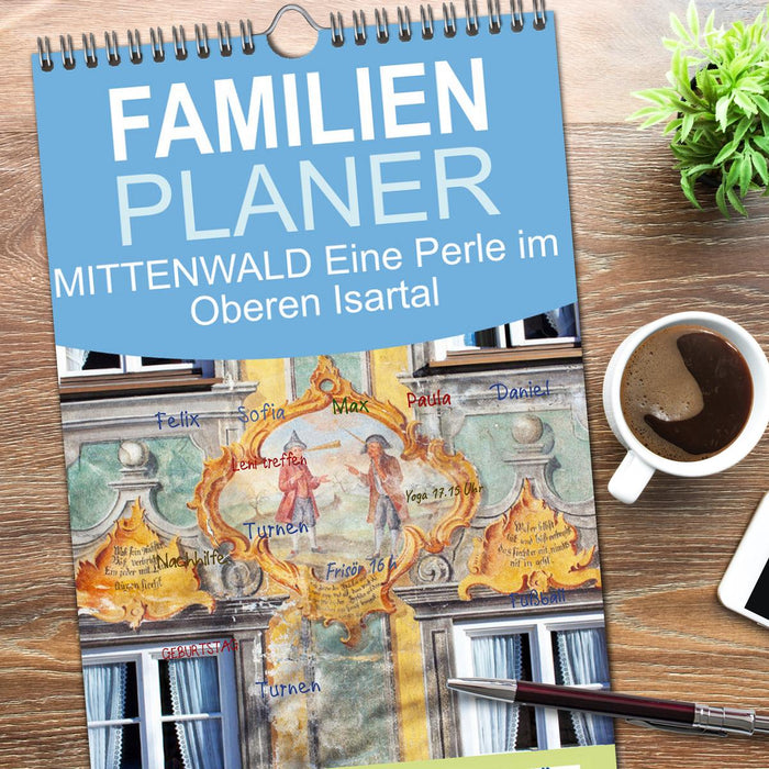 MITTENWALD Eine Perle im Oberen Isartal (CALVENDO Familienplaner 2026)